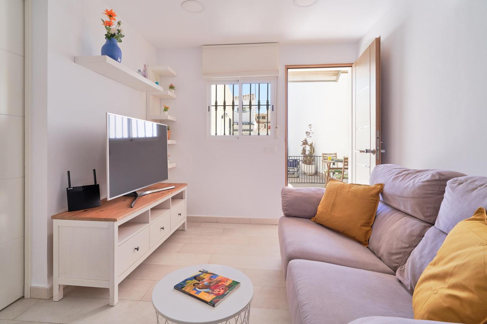 מאלגה Romantico Estudio En La Playa De Pedregalejo By Alterhome מראה חיצוני תמונה
