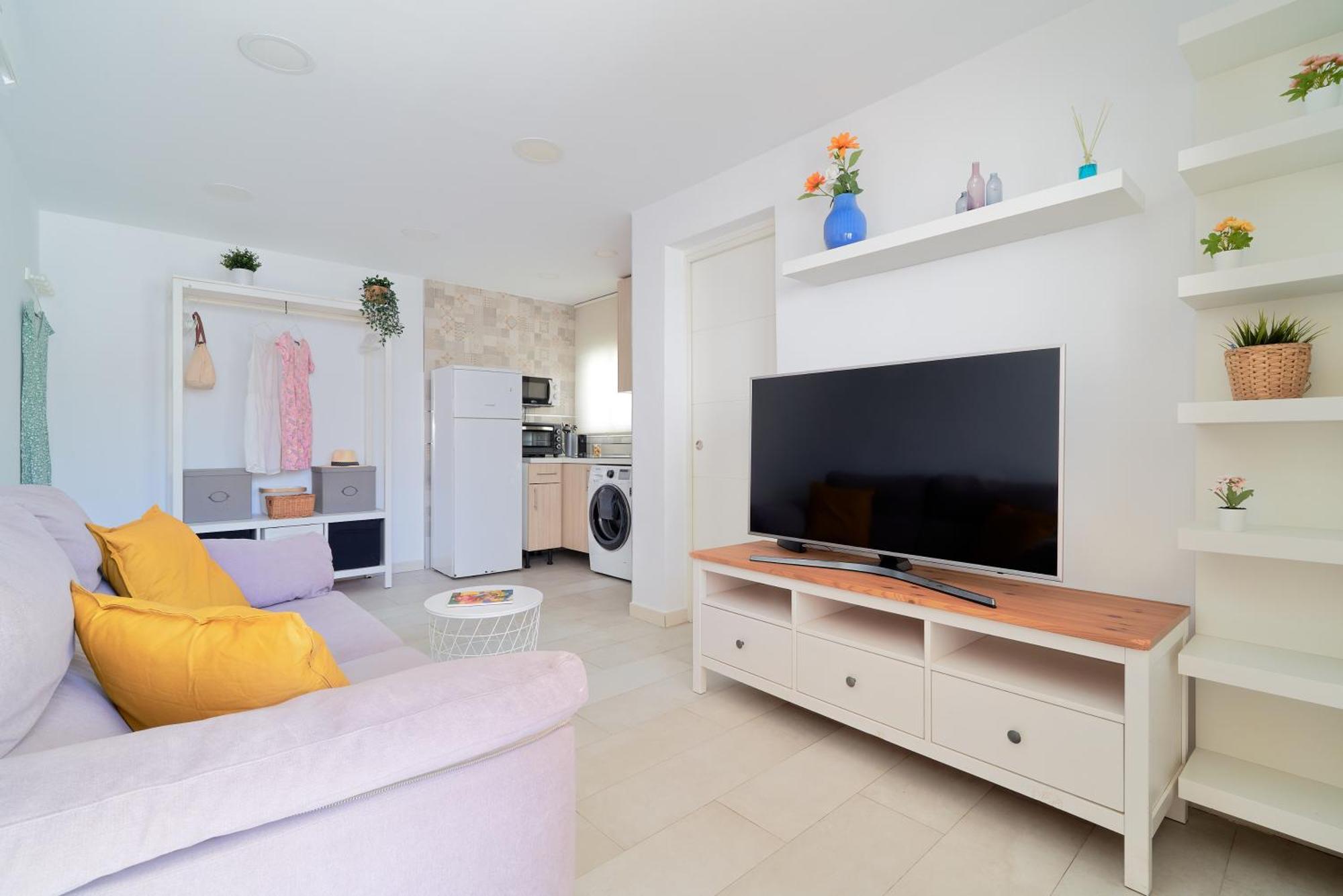 מאלגה Romantico Estudio En La Playa De Pedregalejo By Alterhome מראה חיצוני תמונה