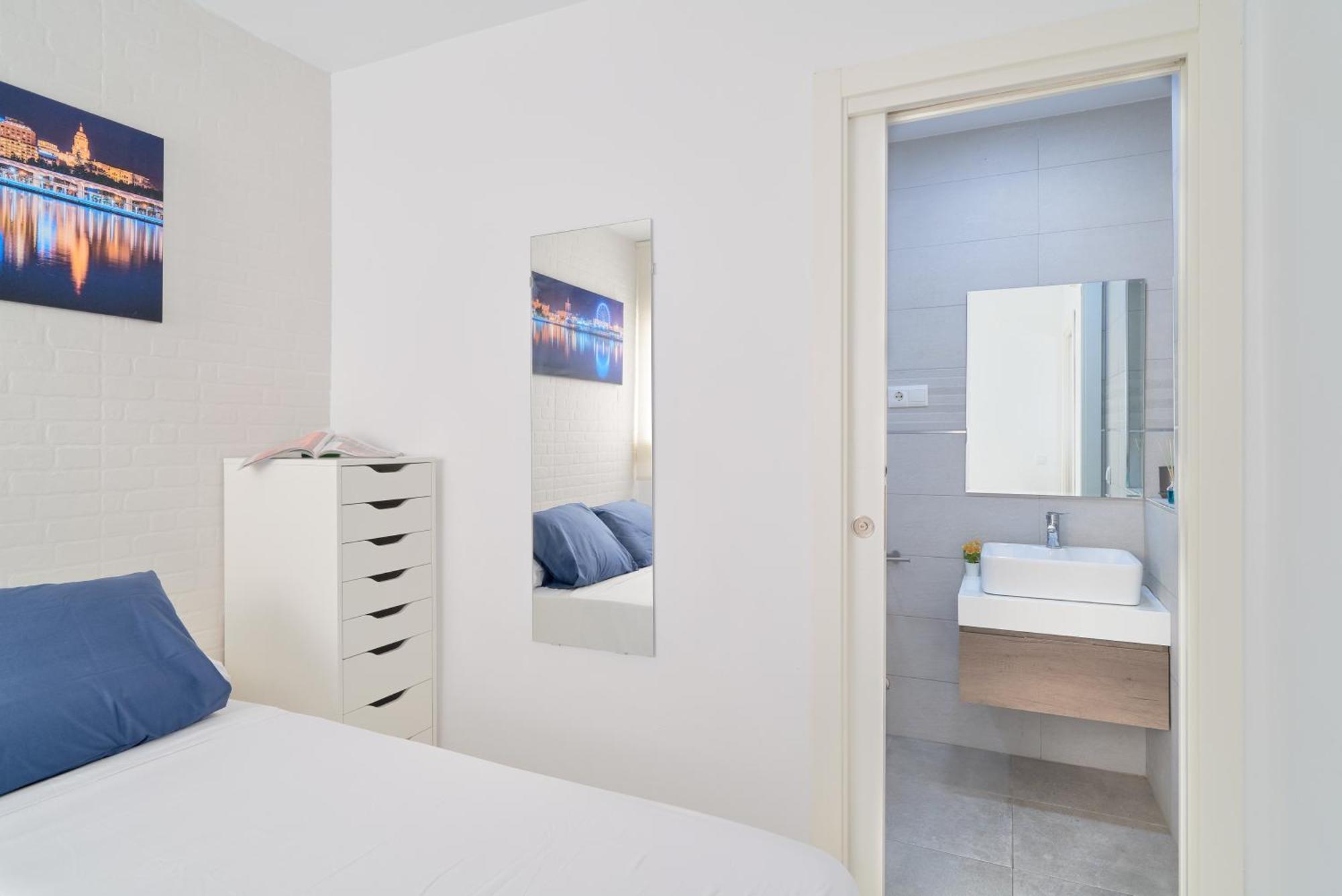 מאלגה Romantico Estudio En La Playa De Pedregalejo By Alterhome מראה חיצוני תמונה