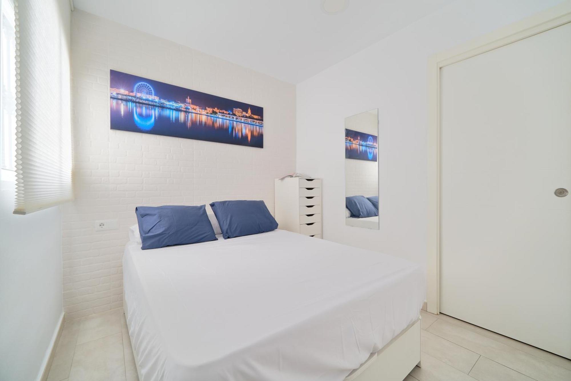 מאלגה Romantico Estudio En La Playa De Pedregalejo By Alterhome מראה חיצוני תמונה